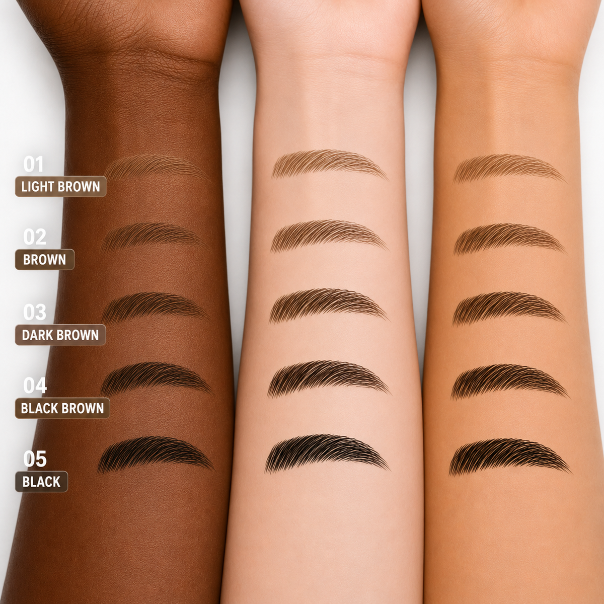 Hair-Like Brow Pen – Smudge-Proof, Long-Lasting Natural Eyebrow Pencil