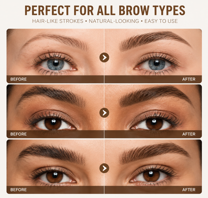 Hair-Like Brow Pen – Smudge-Proof, Long-Lasting Natural Eyebrow Pencil