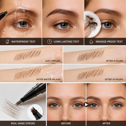 Hair-Like Brow Pen – Smudge-Proof, Long-Lasting Natural Eyebrow Pencil